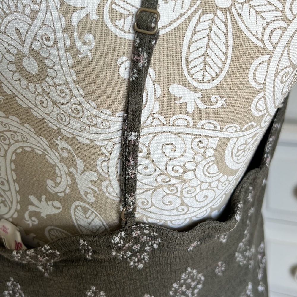 • SO green floral maxi, L • - Picture 13 of 16